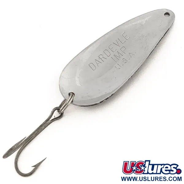 Eppinger Dardevle Imp, чорний/білий/нікель, 11 г, блесна коливалка (колебалка) #12856