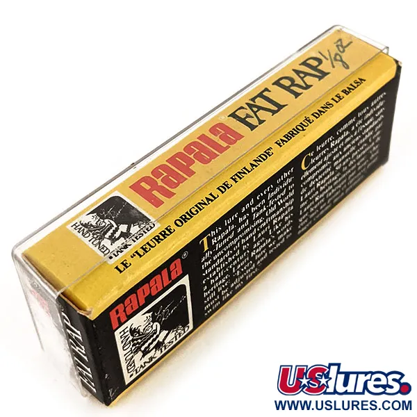 Rapala Fat Rap 30, OG, 4 г, воблер #12861