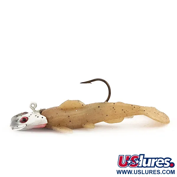 Gitzit Incorporated Gitzit Baby Blue Eyes Cat Fish, білий/червоні очі, 8 г, блесна коливалка (колебалка) #12862