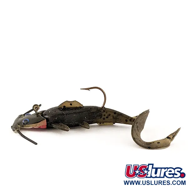 Gitzit Incorporated Gitzit Baby Blue Eyes Cat Fish, зелений/сині очі, 8 г, блесна коливалка (колебалка) #12863