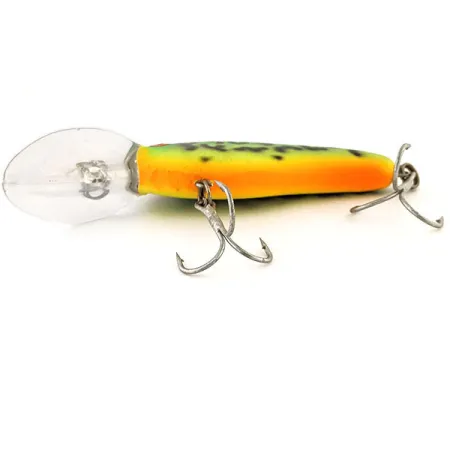 Bomber Fat Free Shad UV (світиться в ультрафіолеті), Fire Tiger, 10 г, воблер #12876