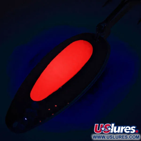  Blue Fox Pixee UV (світиться в ультрафіолеті), помаранчевий/карбований нікель, 24 г, блесна коливалка (колебалка) #12879