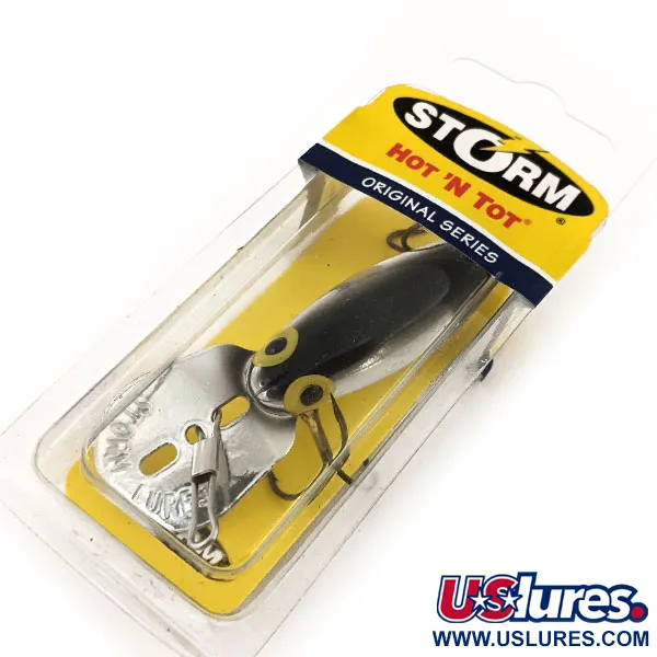 Storm Original Hot'N Tot, чорний/срібло, 6,5 г, воблер #12897