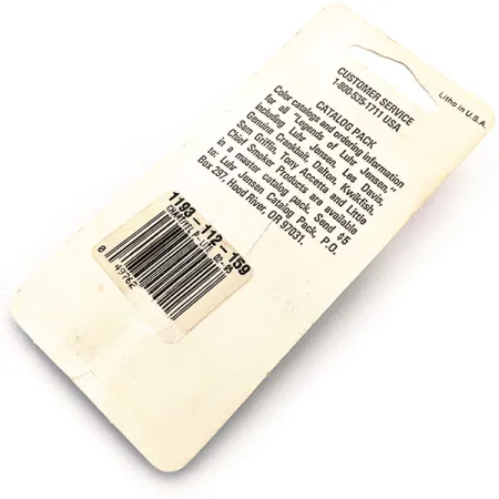 Luhr Jensen Hus-lure UV (світиться в ультрафіолеті), Шартрез, 2 г, блесна коливалка (колебалка) #12901