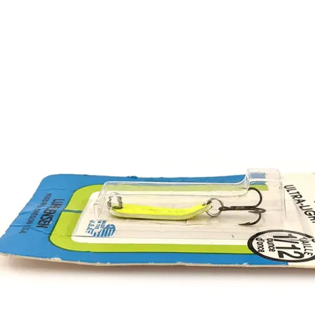 Luhr Jensen Hus-lure UV (світиться в ультрафіолеті), Шартрез, 2 г, блесна коливалка (колебалка) #12901