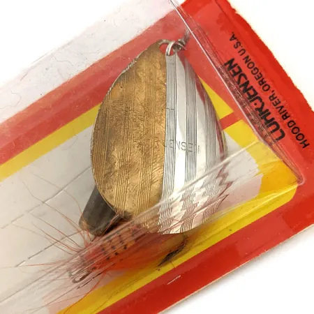 Luhr Jensen Bear valley Dressed, латунь/срібло, 14 г, блешня оберталка (вертушка) #12904