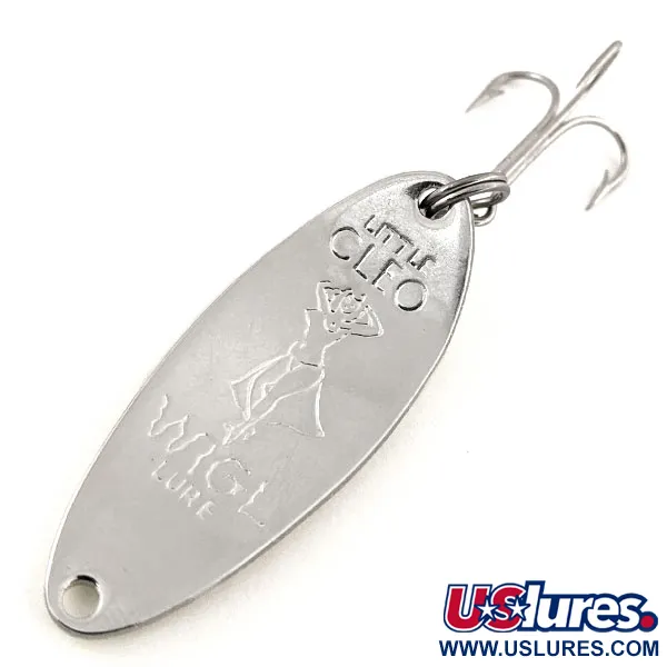 Seneca Little Cleo (Hula Girl, UV - світиться в ультрафіолеті), нікель/червоний/жовтий, 10 г, блесна коливалка (колебалка) #12957