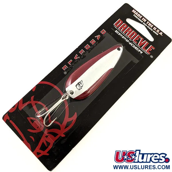 Eppinger Dardevle Spinnie, Red Devil/Nickel, 9 г, блесна коливалка (колебалка) #16683