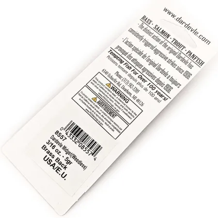 Eppinger Dardevle Midget weedless, Red Ladder, 6, блесна коливалка (колебалка) #24297