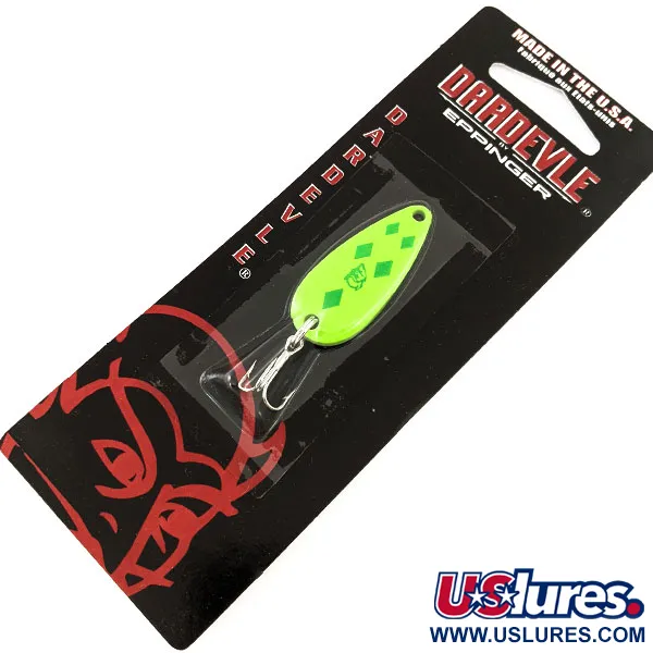 Dardevle Midget UV (світиться в ультрафіолеті)