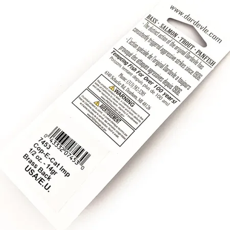 Eppinger Dardevle Cop-E-Cat 7400, Black Diamonds, 14 г, блесна коливалка (колебалка) #17423