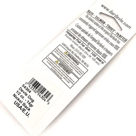 Eppinger Dardevle Devle-Dog (світиться в темряві), Glow - світиться у темряві, 14 г, блесна коливалка (колебалка) #16122