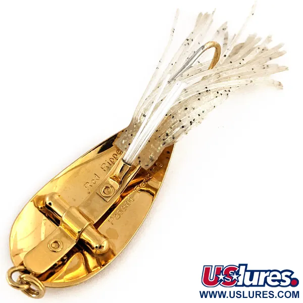  Nemire Lures Red Ripper з шумовою капсулою, золото, 12 г, блесна коливалка (колебалка) #13017