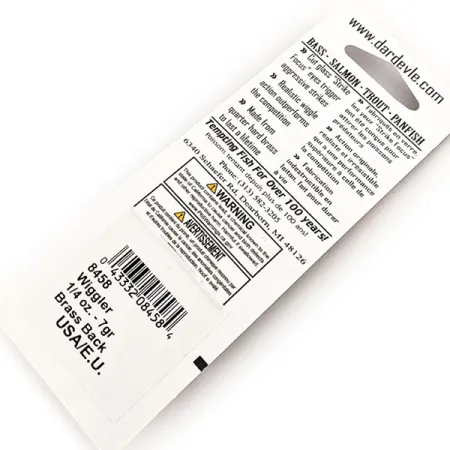 Eppinger Red Eye Wiggler UV (світиться в ультрафіолеті), Fire Tiger, 7 г, блесна коливалка (колебалка) #15139