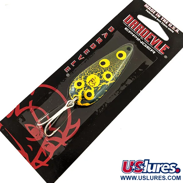 Eppinger Dardevle Imp, Frog/Nickel, 11 г, блесна коливалка (колебалка) #16687