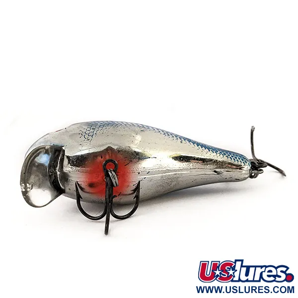 Mann's Bait  ​Mann's 1 minus, Chrome Blue Back, 28 г, воблер #13084