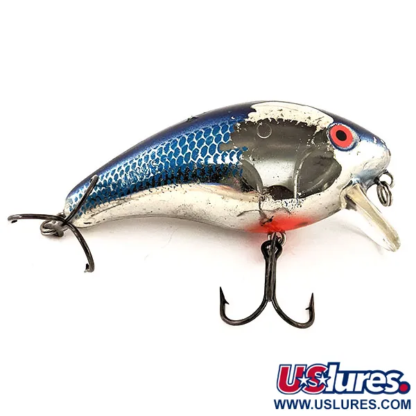 Mann's Bait  ​Mann's 1 minus, Chrome Blue Back, 28 г, воблер #13084