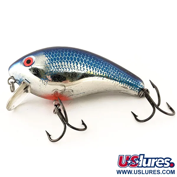 Mann's Bait  ​Mann's 1 minus, Chrome Blue Back, 28 г, воблер #13084