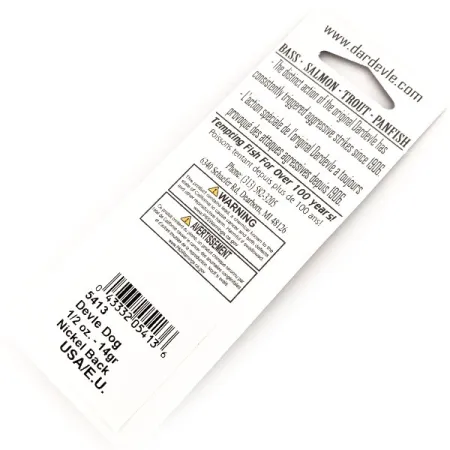 Eppinger Dardevle Devle-Dog, Frog/nickel, 14 г, блесна коливалка (колебалка) #16391