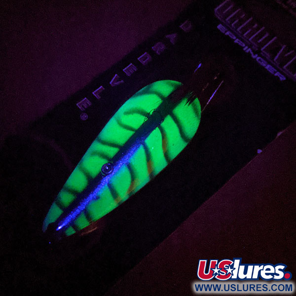 Eppinger Незачіпляйка Dardevle Imp UV (світиться в ультрафіолеті), 39 Mackerel (N)/нікель, 11 г, блесна коливалка (колебалка) #16688