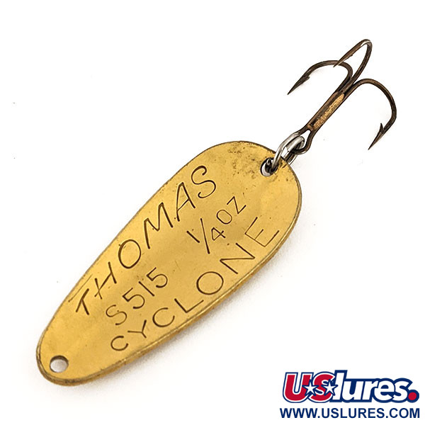  Thomas Cyclone, золото, 7 г, блесна коливалка (колебалка) #13108