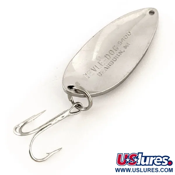 Eppinger Dardevle Devle-Dog 5400, карбований нікель, 16 г, блесна коливалка (колебалка) #13137