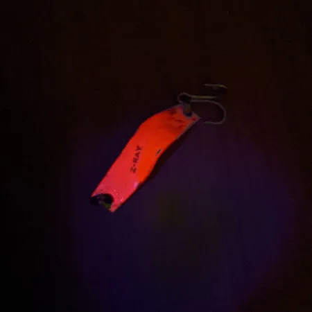 Z-RAY Lures Z-Ray Model 115 UV (світиться в ультрафіолеті), неоновий рожевий, 3,6 г, блесна коливалка (колебалка) #13142