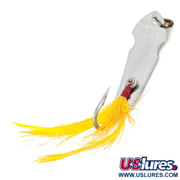  Tony Accetta Pet Spoon 13 UV (świeci w ultrafiolecie), нікель/зелений, 5 г, блесна коливалка (колебалка) #13147