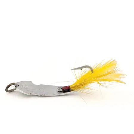 Tony Accetta Pet Spoon 13 UV (świeci w ultrafiolecie), нікель/зелений, 5 г, блесна коливалка (колебалка) #13147