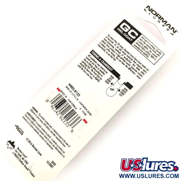 ​Norman Deep Little N, Lavender Shad, 14 г, воблер #13151