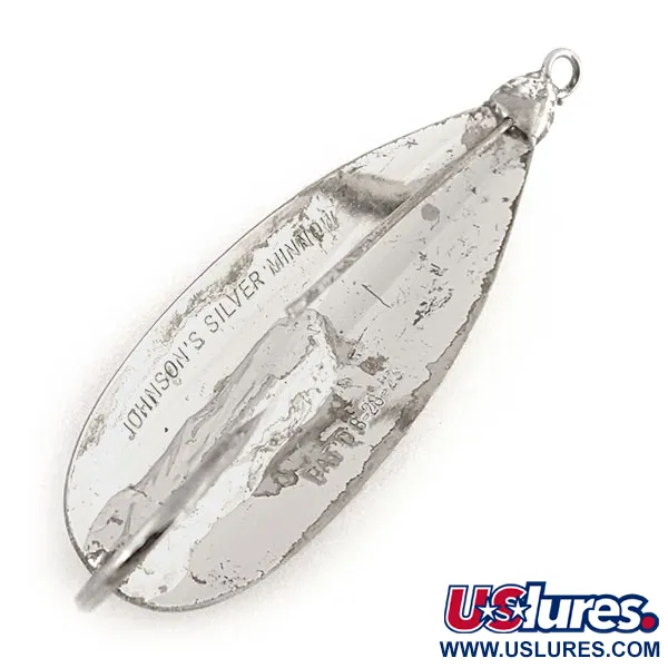  Незачіпляйка Johnson Silver Minnow, срібло, 17 г, блесна коливалка (колебалка) #13160