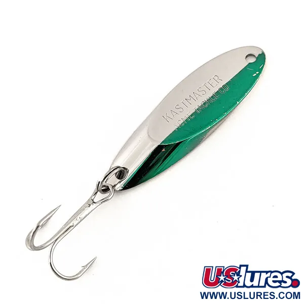 Acme Kastmaster, нікель/зелений, 14 г, блесна коливалка (колебалка) #13161