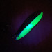 Acme Kastmaster UV (світиться в ультрафіолеті), нікель/зелений, 14 г, блесна коливалка (колебалка) #13163