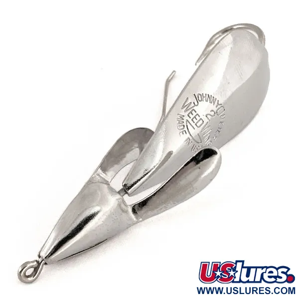 Johnnie O'Neil Незачіпляйка Weed Wing Jonny O'Neil's, нікель, 9 г, блесна коливалка (колебалка) #13167