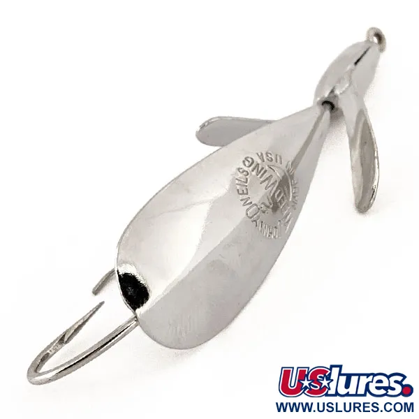 Johnnie O'Neil Незачіпляйка Weed Wing Jonny O'Neil's, нікель, 9 г, блесна коливалка (колебалка) #13167