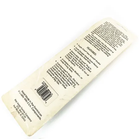 Key Largo Predator, Чорний/блискітки, 36 г, воблер #17534