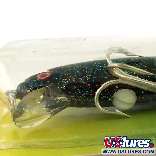  Key Largo Predator, Чорний/блискітки, 36 г, воблер #17534