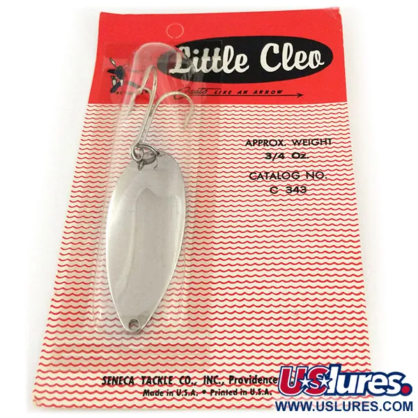 Seneca Little Cleo (Hula Girl), нікель, 21 г, блесна коливалка (колебалка) #13194