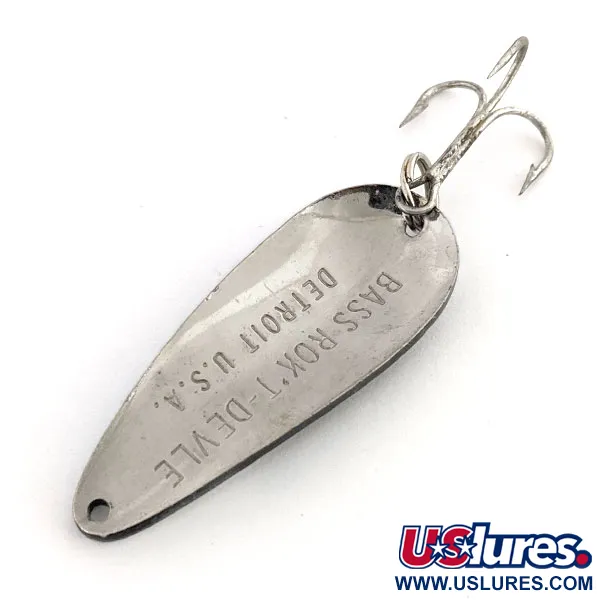 Eppinger Dardevle Bass Rok't Imp, чорний/білий/нікель, 21 г, блесна коливалка (колебалка) #13197