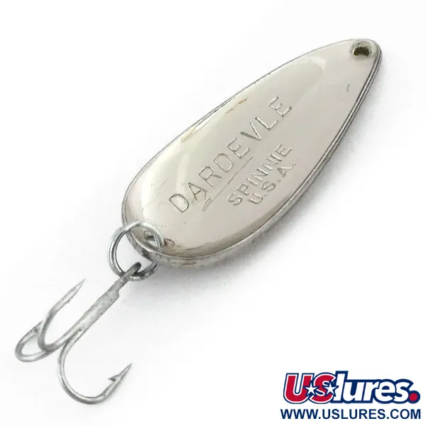 Eppinger Dardevle Spinnie, нікель, 9 г, блесна коливалка (колебалка) #13198