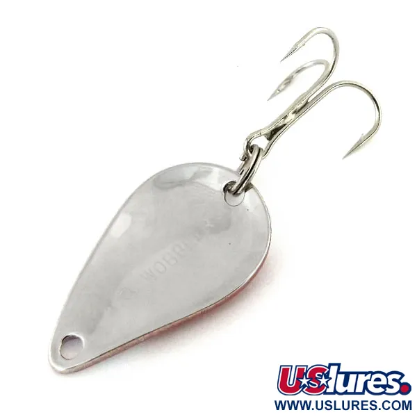 Acme K.O. Wobbler, червоний/білий/нікель, 7 г, блесна коливалка (колебалка) #13203