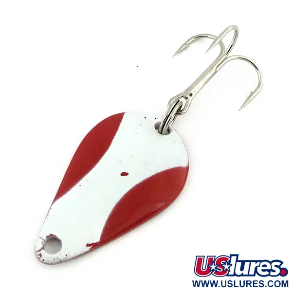Acme K.O. Wobbler, червоний/білий/нікель, 7 г, блесна коливалка (колебалка) #13203