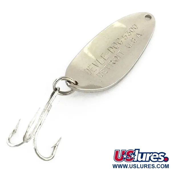 Eppinger ​Dardevle Devle-Dog 5300, нікель, 10 г, блесна коливалка (колебалка) #13214