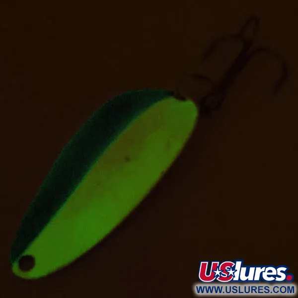 Seneca Little Cleo (Hula Girl, тролінгова, світиться в темряві), синій/білий/нікель GLOW - світиться в темряві, 4 г, блесна коливалка (колебалка) #13223