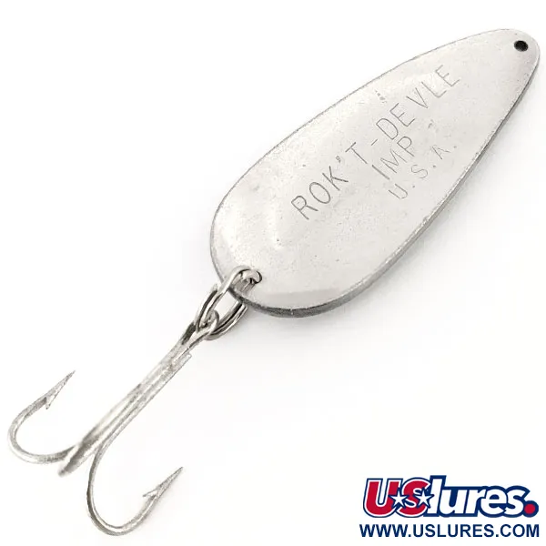 Eppinger Dardevle Rok't Imp, білий/чорний/нікель, 21 г, блесна коливалка (колебалка) #13237