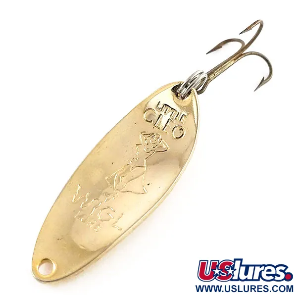 Seneca Little Cleo (Hula Girl), золото, 10 г, блесна коливалка (колебалка) #13242