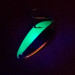  Acme Little Cleo UV (світиться в ультрафіолеті), нікель/зелений, 7 г, блесна коливалка (колебалка) #13244