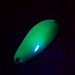  Little Cleo Seneca UV (світиться в ультрафіолеті), жовтий/зелений/нікель, 7 г, блесна коливалка (колебалка) #13253