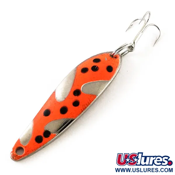 Acme Fiord Spoon, нікель/помаранчевий, 7 г, блесна коливалка (колебалка) #13258