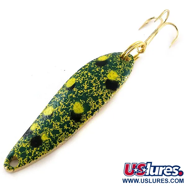 Acme Fiord Spoon, Frog/золото, 7 г, блесна коливалка (колебалка) #13260